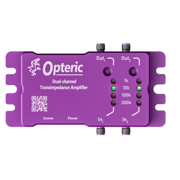 Dual-Channel Transimpedance Amplifier